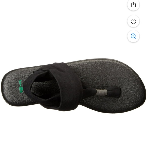 Sanuk Womens Yoga Sling 2 Knit Thong Slingback Sandals WOMENS 9 - Picture 3 of 7